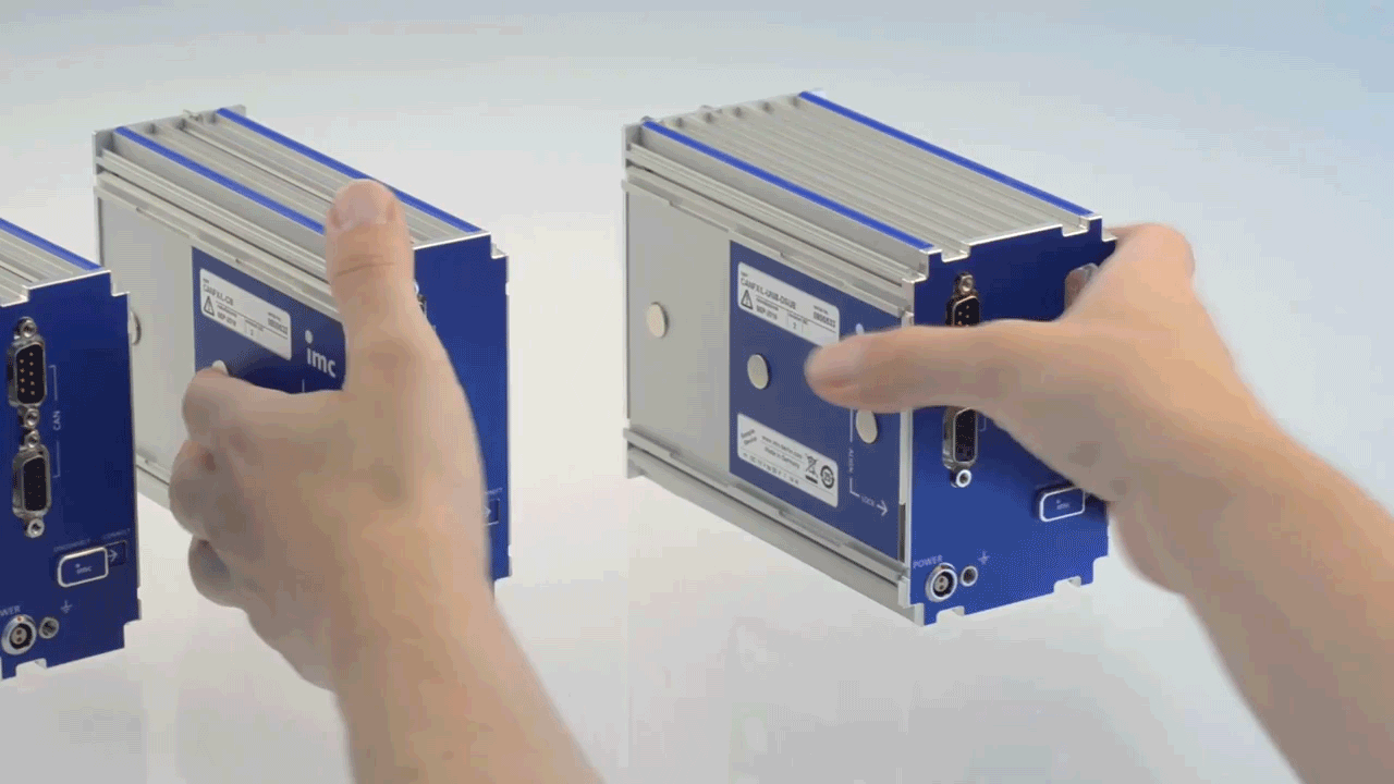 imc CANSASflex: click mechanism imc CANSASflex: click mechanism