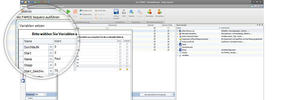 Automating routine tasks with imc STUDIO measurement software Automating routine tasks with imc STUDIO measurement software