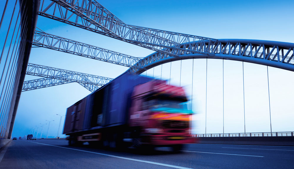 [Translate to English (Int.):] Brückenüberwachung: Weigh-In-Motion-Messsystem