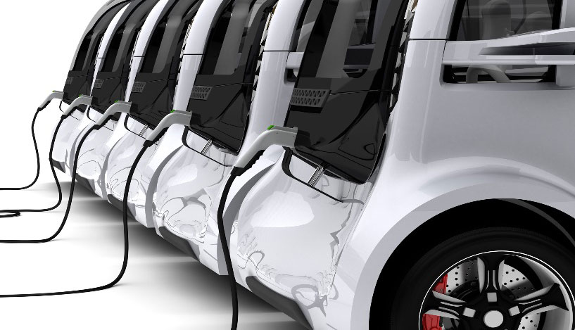 [Translate to English (Int.):] Elektrofahrzeuge im Flotten-Test