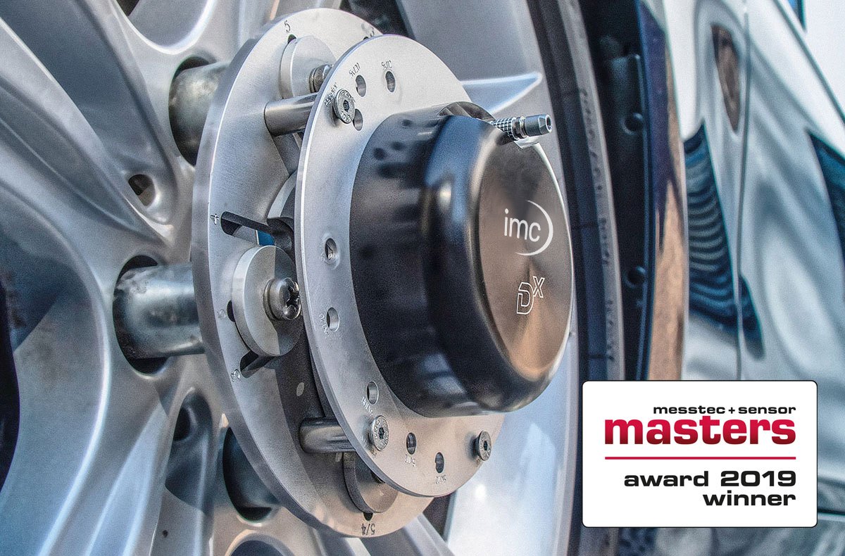 CAEMAX Dx-Speed Dx-Speed sensor mounted on the wheel